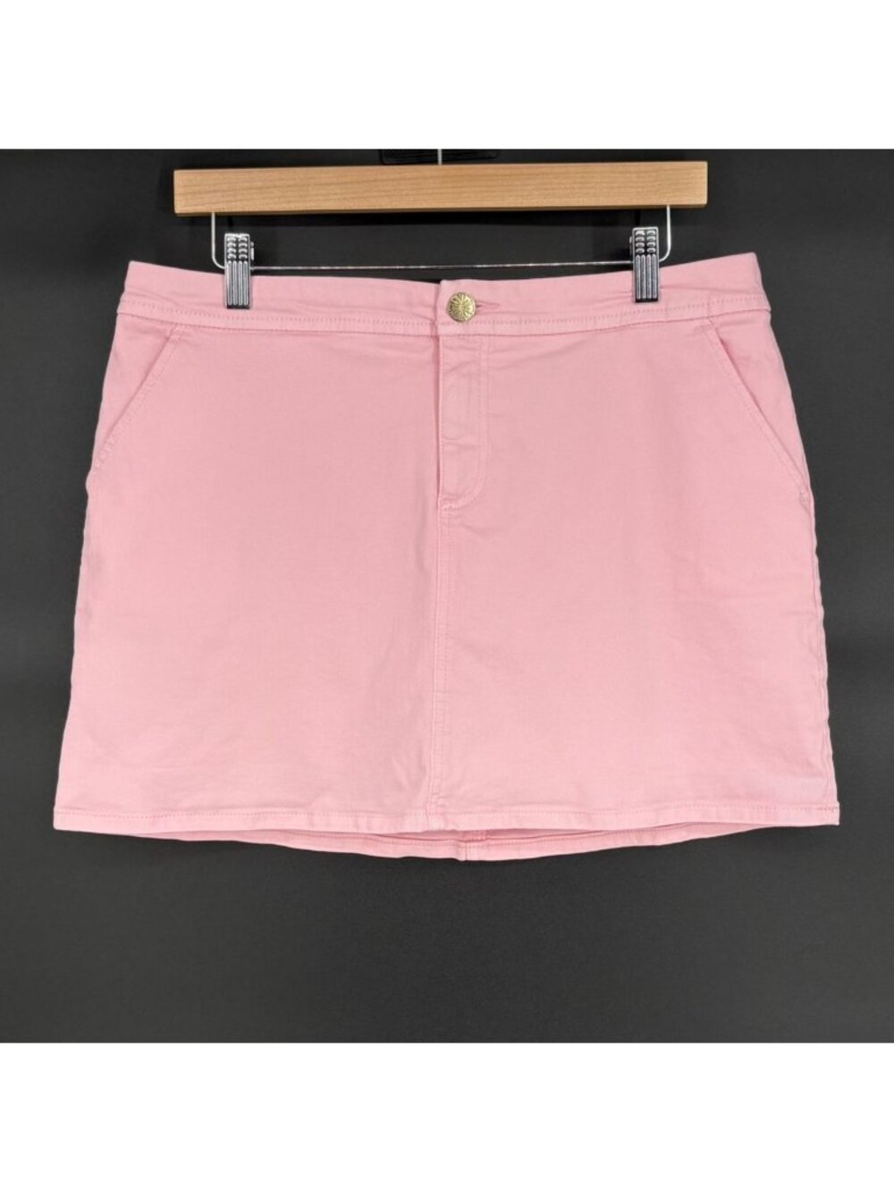 NWT Lilly Pulitzer Women's Colette Skort Size 10 Calla Lilly Pink Stretch Cotton